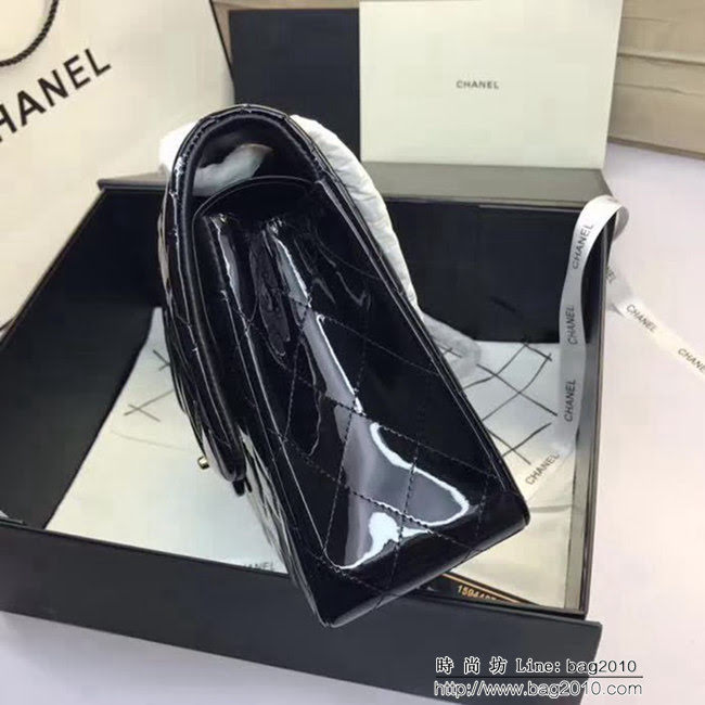 香奈兒CHANEL 升級版A1113全新經典金銀鏈條單肩斜挎包 DSC1019